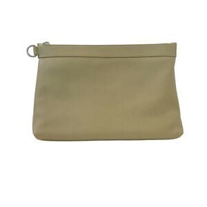 Bottega Veneta Beige Leather Clutch Bag